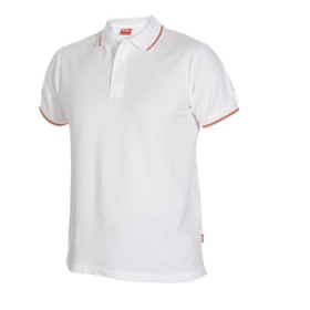 Tricou polo cu mÃ¢necÄƒ scurtÄƒ, guler È™i manÈ™ete Jacquard È™i fantÄƒ cu 3 nasturi. BandÄƒ Ã®ntÄƒritÄƒ pentru acoperirea cusÄƒturii la guler.;6604_01