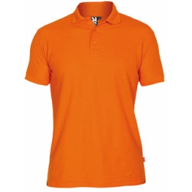 Tricou polo cu mÃ¢necÄƒ scurtÄƒ, guler È™i manÈ™ete canelate È™i fantÄƒ cu 3 nasturi pentru adulÈ›i È™i cu 2 nasturi pentru copii. BandÄƒ Ã®ntÄƒritÄƒ pentru acoperirea cusÄƒturii la guler.;6603_31