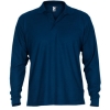 Tricou polo cu mÃ¢necÄƒ lungÄƒ, guler È™i manÈ™ete canelate 1x1 cu elastan È™i bandÄƒ Ã®ntÄƒritÄƒ pentru acoperirea cusÄƒturii la guler. FantÄƒ cu 3 nasturi pentru adulÈ›i È™i cu 2 nasturi pentru copii. È˜liÈ›uri laterale.; cod produs : 5009_55