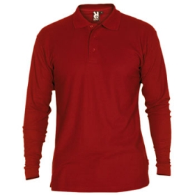 Tricou polo cu mÃ¢necÄƒ lungÄƒ, guler È™i manÈ™ete canelate 1x1 cu elastan È™i bandÄƒ Ã®ntÄƒritÄƒ pentru acoperirea cusÄƒturii la guler. FantÄƒ cu 3 nasturi pentru adulÈ›i È™i cu 2 nasturi pentru copii. È˜liÈ›uri laterale.;5009_57