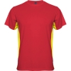 Tricou tehnic cu mÃ¢necÄƒ scurtÄƒ din material combinat Ã®n douÄƒ culori. La baza gÃ¢tului cu bandÄƒ pentru acoperirea cusÄƒturii. Material respirabil, ce se spalÄƒ È™i se usucÄƒ uÈ™or.; cod produs : 0424_6003