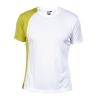 Tricou tehnic din material combinat Ã®n douÄƒ culori cu mÃ¢necÄƒ scurtÄƒ raglan, guler cu 4 straturi la baza gÃ¢tului È™i croi lateral. BandÄƒ Ã®ntÄƒritÄƒ pentru acoperirea cusÄƒturii la guler È™i umeri. CusÄƒturi laterale.; cod produs : 6531_0128