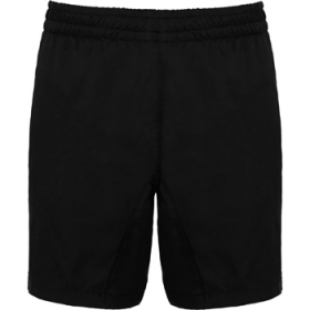 Pantaloni scurÈ›i sport cu buzunare laterale. Betelie elasticÄƒ cu È™nur reglabil. Material uÈ™or È™i respirabil, pe dedesubt faÈ›Äƒ cu plasÄƒ din microfibrÄƒ. ;0356_02