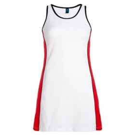 Rochie sport cu un design combinat modern. Este realizatÄƒ dintr-o Å£esÄƒtura confortabila si placuta la atingere.;0323_0160