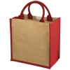 Chennai Jute gift tote nat-red; cod produs : 12013403