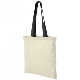 Nevada cotton tote nat.-black;12013100