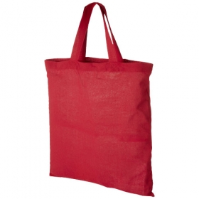 Virginia Cotton tote red;12011003