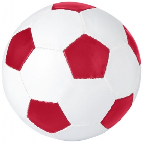 Curve football #5 red/white;10042401