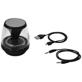 Rave Light Up BT Speaker-BK;13418600