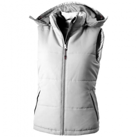 Gravel lds Bodywarmer,Wht,L;3343001