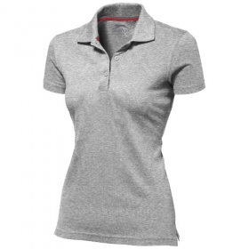 Advantage lds polo,Gr Mel,L;3309995