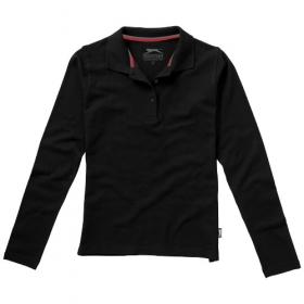 Point lds LS polo,Black,L;3310799