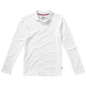 Point LS polo,Wht,3XL;3310601