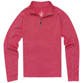 Taza qrtzip Lds Top,Htr Red,L;3901827