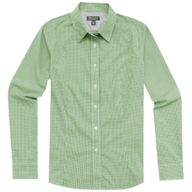 Net Lds Shirt,Green,L;3316167