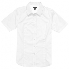 Stirling Lds ss Shirt,White,L;3817101