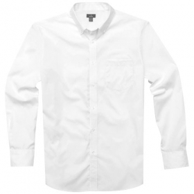 Wilshire ls Shirt,White,L;3817201