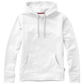 Alley hooded lds Sweat,Wht,L;3323901