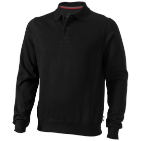 Referee Polo Sweat,Black,3XL;3323799