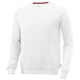 Toss Crewneck Sweat,Wht,3XL;3323601