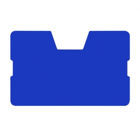 custom card holder wallet, transparent body | AP718124-06T_A