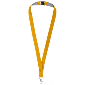 Aru two-tone lanyard with velcro closure | 10220802