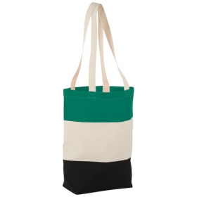 Cotton Colour Block Tote | 12025901