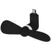Airing micro USB fan; cod produs : 12387700