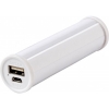 ABS power bank with Li-ion battery 2200mAh, White; cod produs : 7074-02