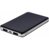 ABS Li-polymer power bank 5000mAh, Black; cod produs : 7083-01