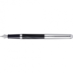 Waterman Hemisphere De Luxe Silky Black Ct | 7237-01