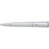 Plastic twist ballpen, with one LED light on top, Silver; cod produs : 5470-32