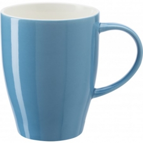 Solid coloured, two tone mug, Pale blue;1124-18