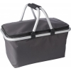 Oxford fabric cooler, foldable shopping basket, Grey; cod produs : 7510-03