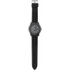 Large, alloy and mineral glass watch for men, Black; cod produs : 6495-01