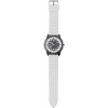 Large, alloy and mineral glass watch for men, White; cod produs : 6495-02
