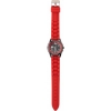 Small, alloy and mineral glass watch for women, Red; cod produs : 6555-08