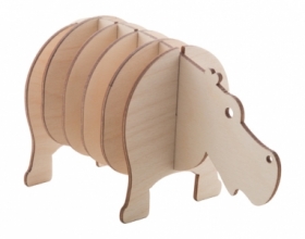 coaster set, hippo;AP718149-A