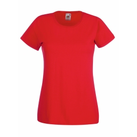 Lady-fit t-shirt;FO1372-RD