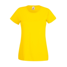 Lady-fit t-shirt;FO1372-YE