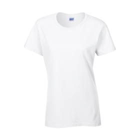 Tricou damÄƒ din bumbac       GI500L-WH-L;GI500L-WH