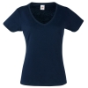 Ladies V-neck t-shirt    FO1398-DN-L; cod produs : FO1398-DN