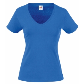 Ladies V-neck t-shirt    FO1398-RB-L;FO1398-RB