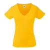 Ladies V-neck t-shirt    FO1398-SQ-L; cod produs : FO1398-SQ