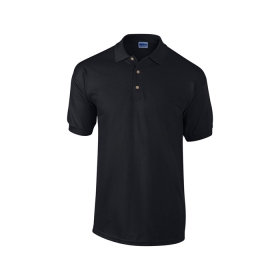 Tricou polo pique gros   GI3800-BK-L;GI3800-BK