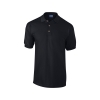 Tricou polo pique gros   GI3800-BK-L; cod produs : GI3800-BK