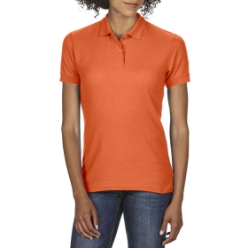 Tricou Polo PiquÃ© de damÄƒ    GI758L-OR-L;GI758L-OR