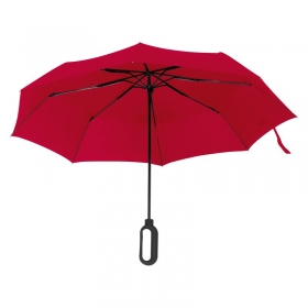 Automatic pocket umbrella with carabiner handle;4088505